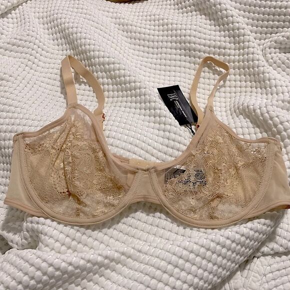 INC International Concepts Other - NWT- INC International Concepts - XL & XXL. Lace Unlined Underwire Bra